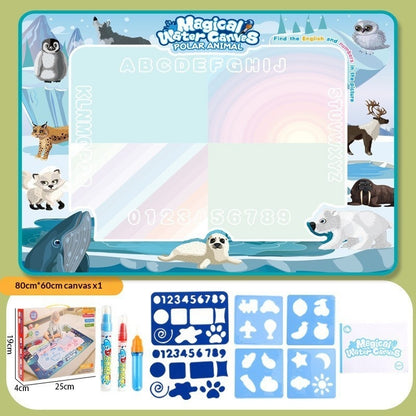 Large Reusable Water Canvas Drawing Mat