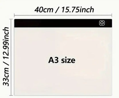 Adjustable Light-transmitting Drawing Board for Kids