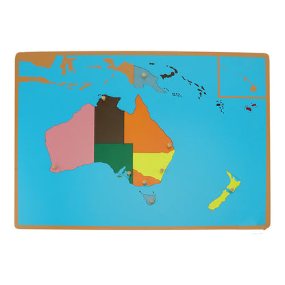 Montessori Science And Culture World Map Panel Toy